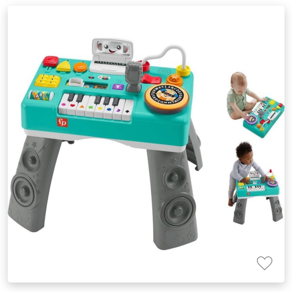 Fisher-Price Laugh and Learn Mix & Learn DJ Activity Table - NEVER OPENED